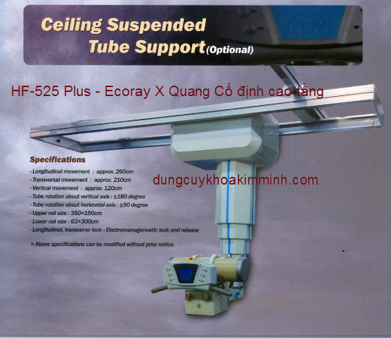 HF 525 Plus Ecoray X Quang cố định cao tần